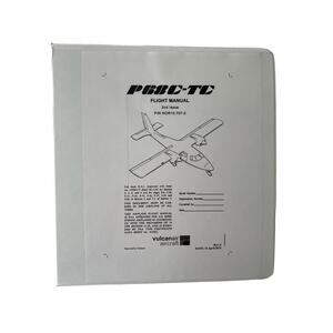 Partenavia P68C-TC Flight Manual 2nd Issue Vulcanair Aircraft